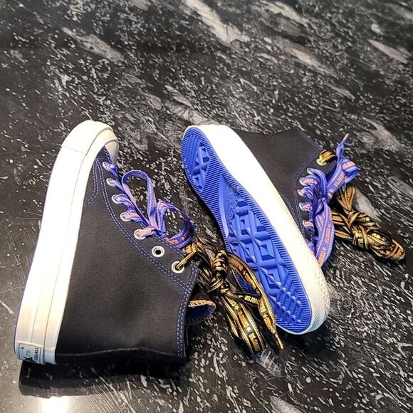 BRAND NEW CONVERSE CHUCK 70 RIBBON LACES KADIN SIYAH SNEAKER - Picture 15 of 16